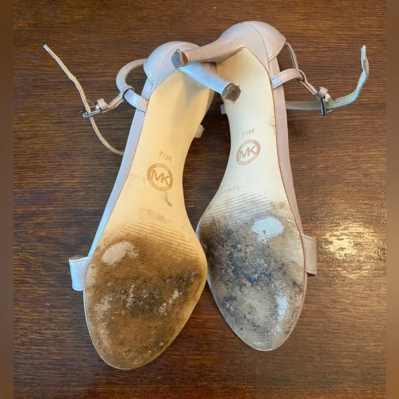 Michael Kors Blue/Gray Small Heels - Size 7.5 - Picture 4 of 5